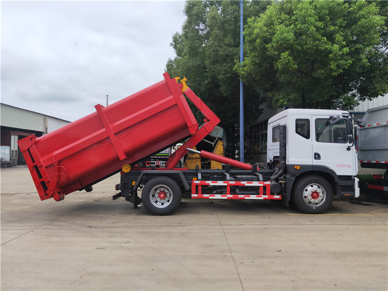 車(chē)廂可卸式12方糞污運(yùn)輸車(chē)